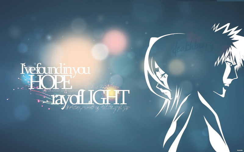white, black, representation, Kurosaki Ichigo, western script, Kuchiki Rukia, Bleach, text, connection, technology, sign, illuminated, night, anime, male likeness