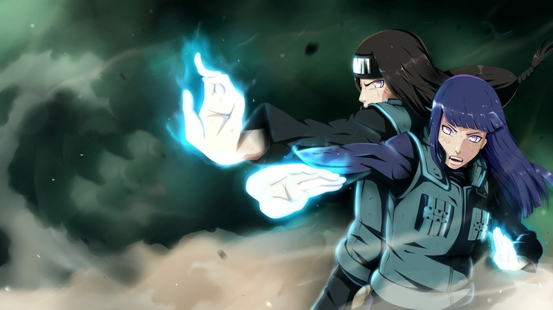 Hinata Hyūga, 1080P, Naruto, Neji Hyūga, Anime