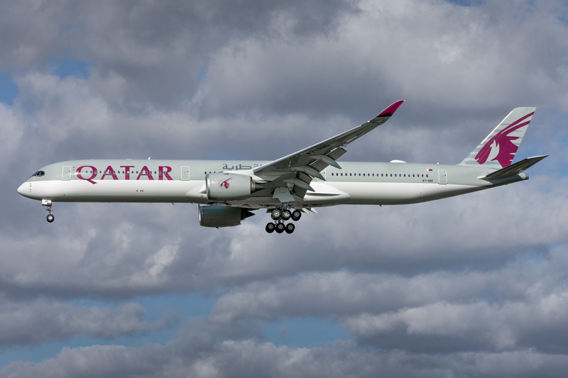 Airbus, A350-1000, Qatar Airways, 4K
