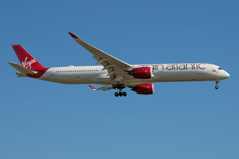 A350-1000, Virgin Atlantic, Airbus, 4K