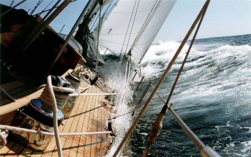 sailing, no people, sailboat, outdoors, pole, sailing ship, motion, splashing, breaking, ship, boat, collapsing, transportation, sinking, brown, wood - material