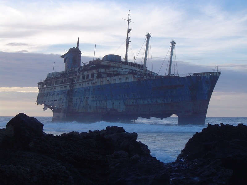 1080P, sea, vehicle, wreck, shipwreck