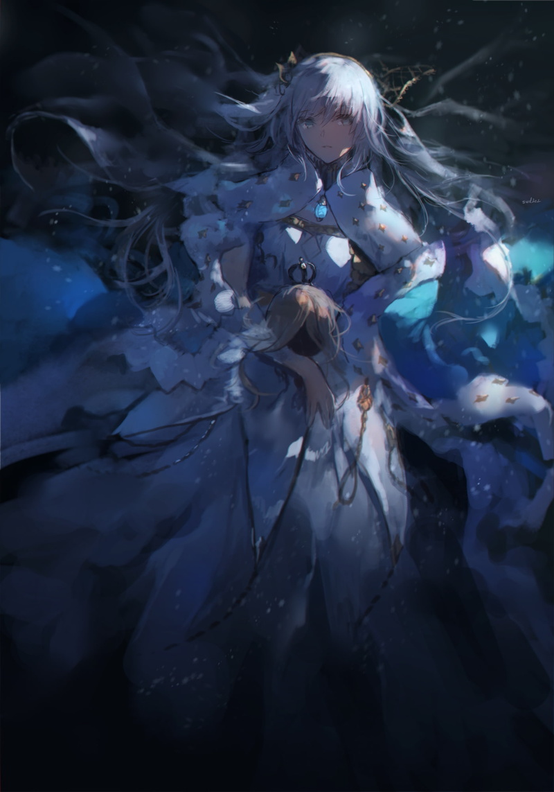 waterfront, girls, nature, swd3e2, sea, anime girls, anime, blue, swimming, outdoors, leisure activity, real people, child, females, one person, anastasia (fate/grand order)