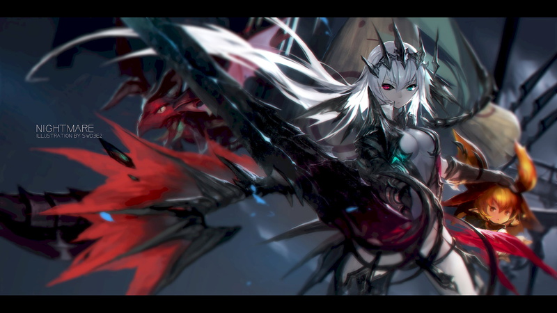 variation, representation, celebration, outdoors, art and craft, auto post production filter, no people, 1080P, Arnas (Nights of Azure), event, nightmare