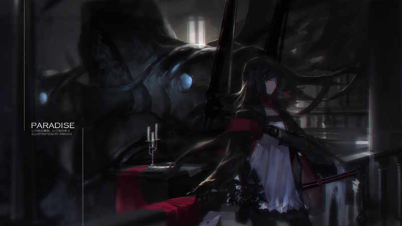 original characters, close-up, indoors, anime, anime girls, night, side view, representation, 1080P, glass - material, land vehicle, architecture, human body part