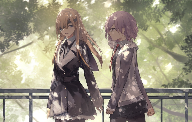 1080P, Mashu Kyrielight, Ophelia Phamrsolone, Fou (Fate/Grand Order), Fate/Grand Order, Fate Series