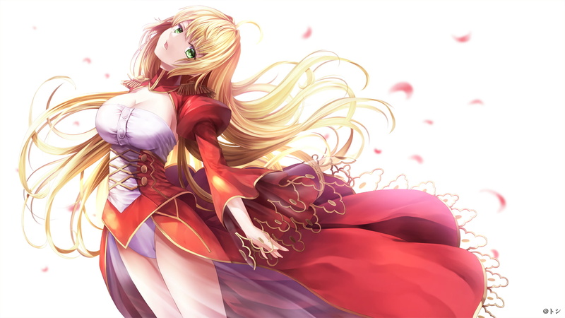 Saber Extra, 1080P, long hair, Nero Claudius, Fate Series, blonde