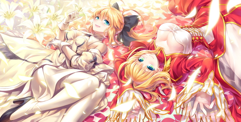 1080P, Fate/Grand Order, Nero Claudius, Fate Series, Saber Lily
