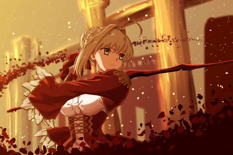 Fate Series, Fate/Extra, Saber (Fate Series), 720P, Nero Claudius