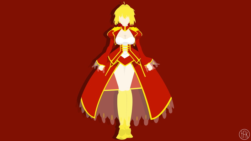 1080P, Fate/Extra Last Encore, Saber (Fate Series), Nero Claudius, Anime
