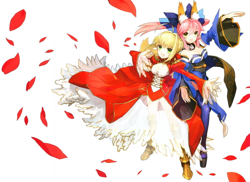 Fate Series, Tamamo no Mae, Fate/Extra, 1080P, Nero Claudius