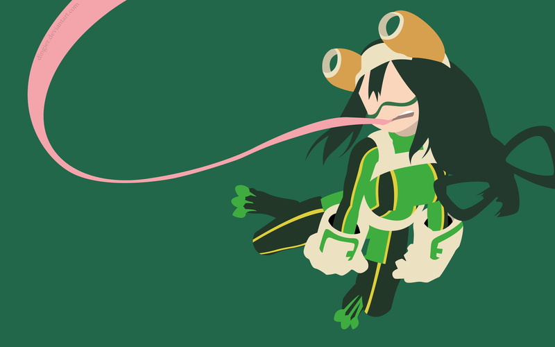 My Hero Academia, Anime, 4K, Tsuyu Asui