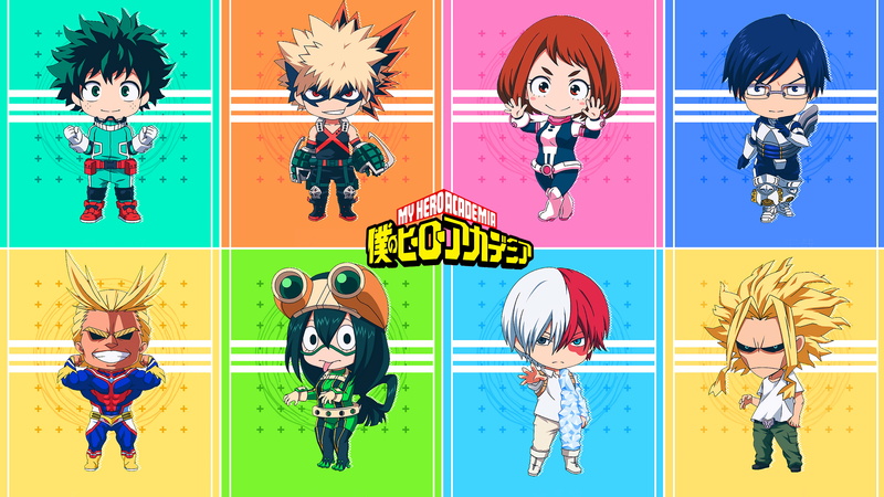 Bakugō Katsuki, Midoriya Izuku, Tsuyu Asui, Boku no Hero Academia, Uraraka Ochako, 4K