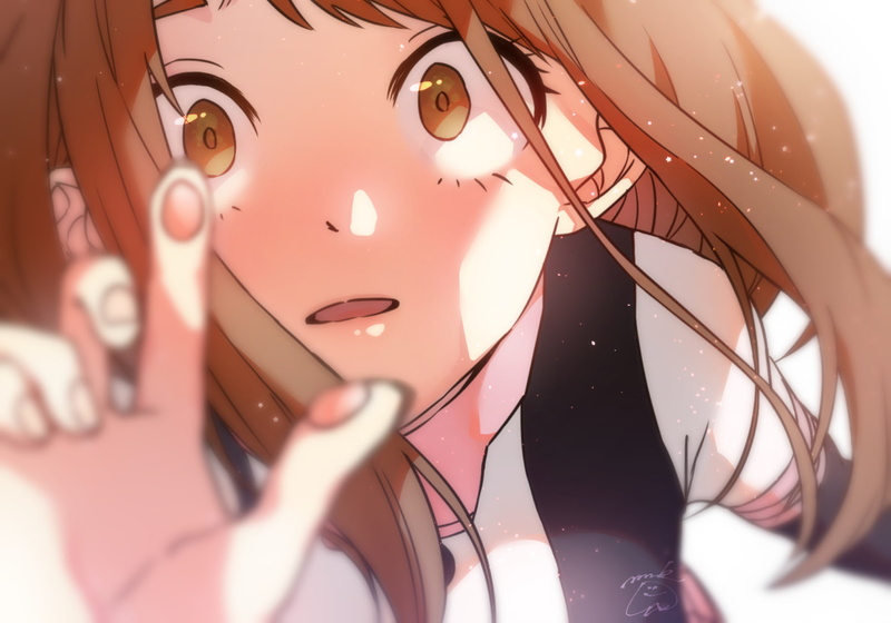Anime, boku no hero academia, ochako uraraka, 720P