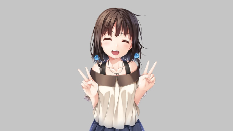 child, females, cut out, front view, white background, one person, studio shot, women, Peace Sign, innocence, girls, indoors, mouth, holding, casual clothing