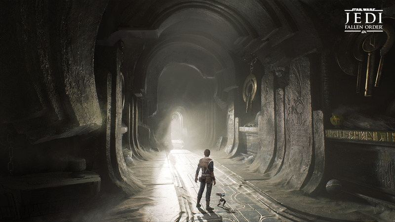 4K, video games, lightsaber, Star Wars, video game art, Jedi: Fallen Order