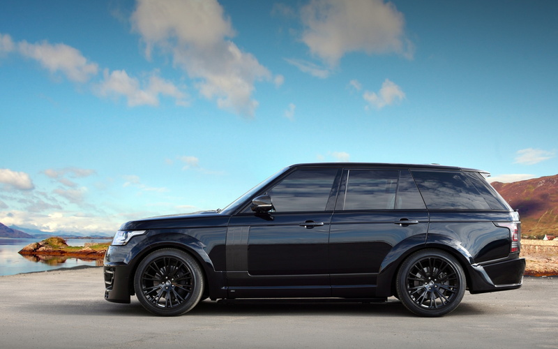Land Rover, land, rover, suv, Tuning, sky, Range Rover, black, 2K