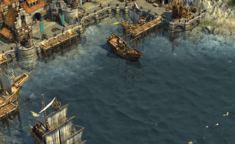 anno 1404 screenshots, built structure, day, anno, nature, travel, building exterior, outdoors, Anno 1404, transportation, high angle view, reflection
