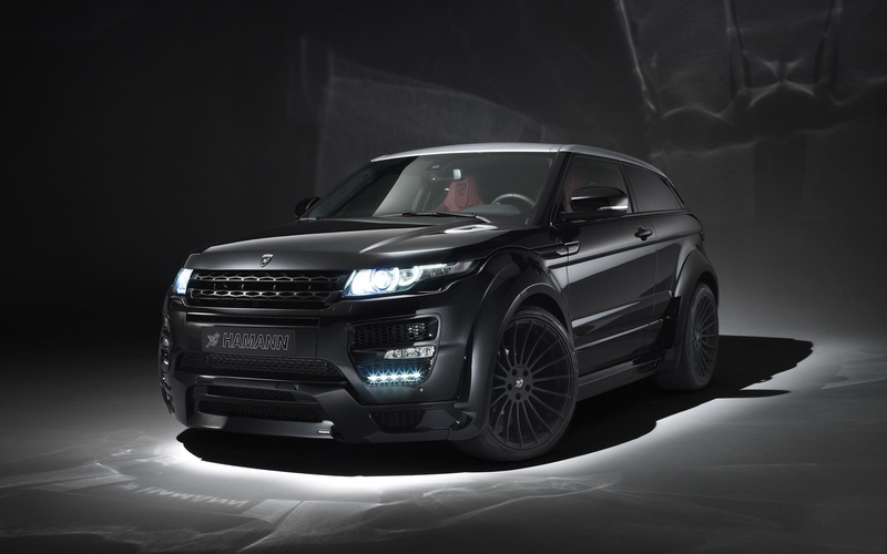 range, 2K, evoque, cars, 2012, coupe, land rover, rover, hamann, black