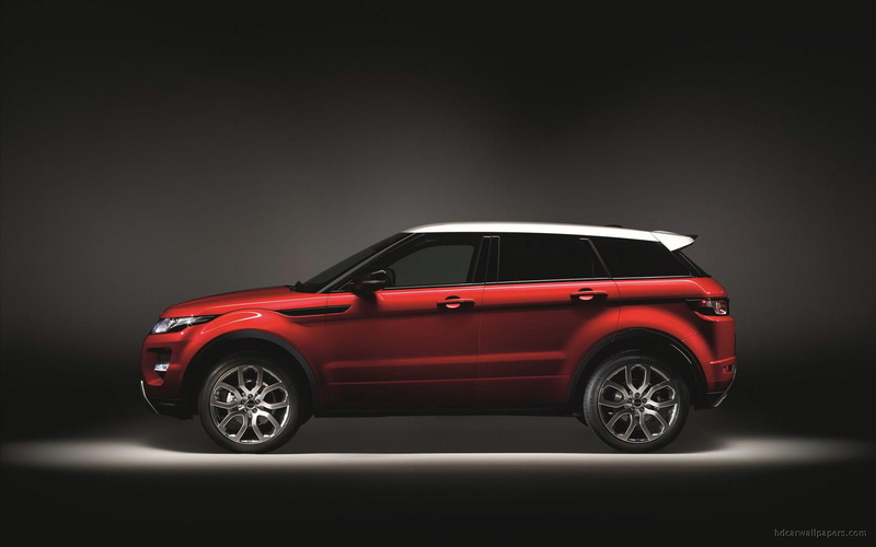 2012, red, cars, suv, land rover, evoque, range, rover, 1080P