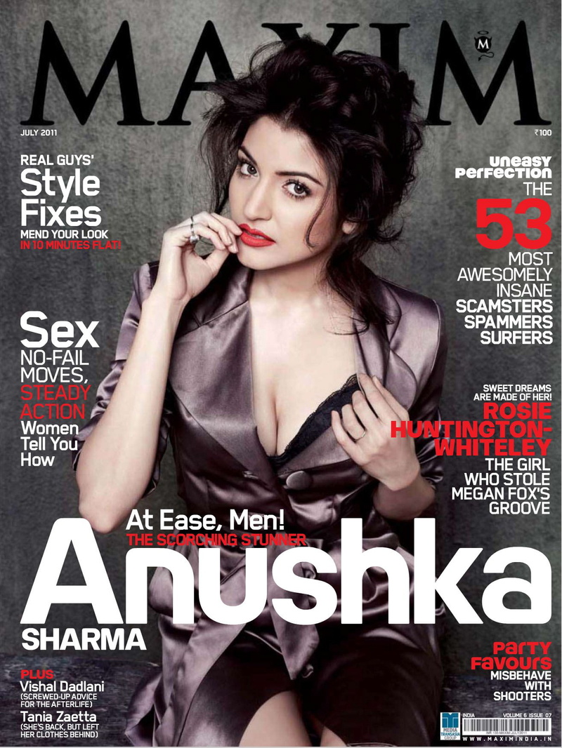 anushka, sharma, maxim, magazine, 720P