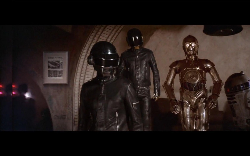 daft, wars, star, punk, 720P