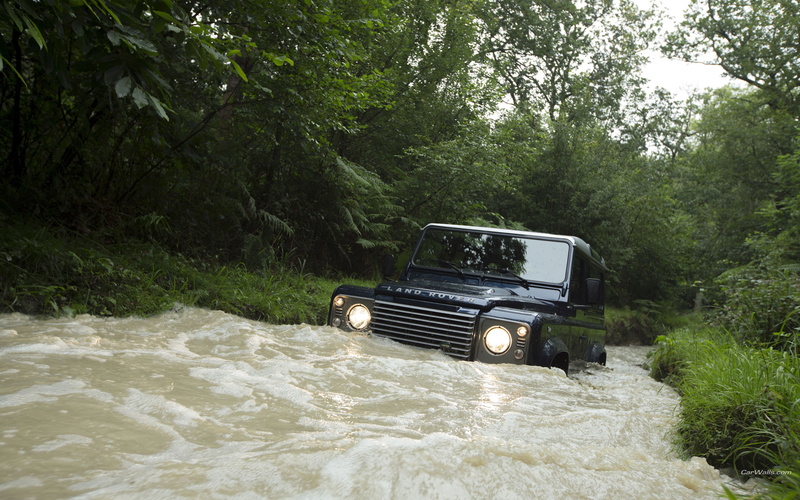 hd, cars, rover, road, 2K, jungle, land, off, suv, river