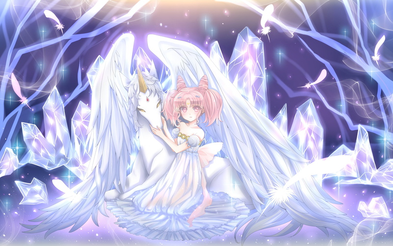 princess, usagi, sailor, small, pegasu, 4K, chibiusa, bishoujo, lady, moon, senshi, serenity