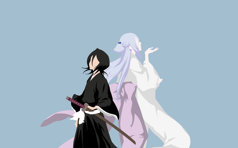 Sode no Shirayuki, Rukia Kuchiki, 4K, Bleach