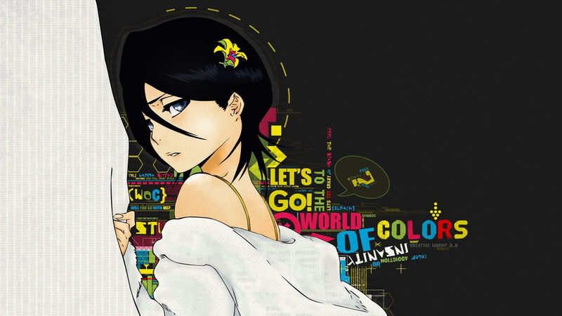 technology, black hair, beautiful woman, young women, 1080P, headshot, young adult, multi colored, glasses, real people, Bleach, adult, indoors, fashion