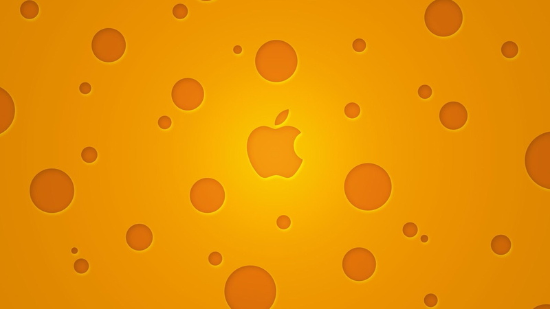cheese, logo, computers, background, apple, macintosh, 1080P, 1920x1080