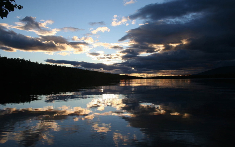 nature, lake, clouds, 720P, landscape, skyscape