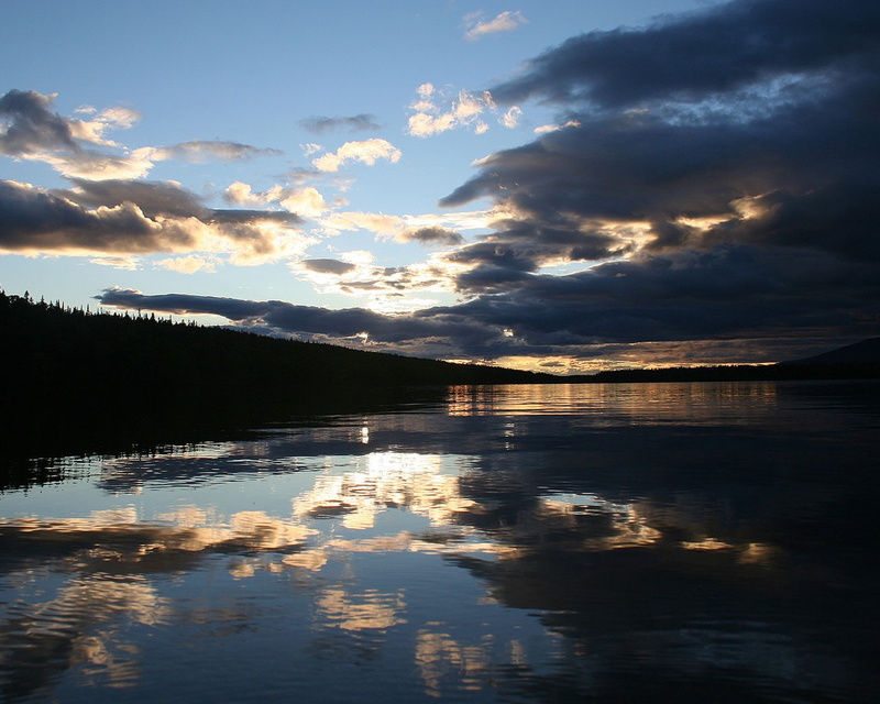 skyscape, sky, clouds, water, 720P, nature