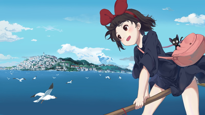 Kikis Delivery Service, Movie, Kiki (Kikis Delivery Service), 2K