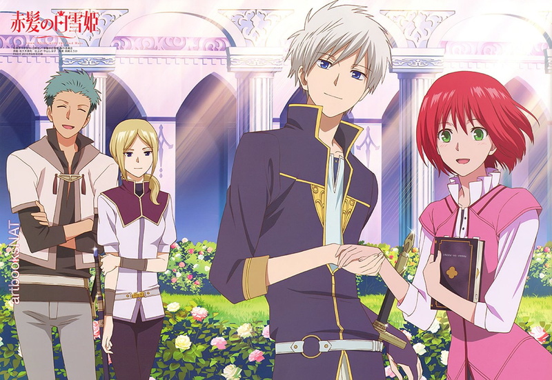 Zen Wistalia Clarines, 720P, Anime, Snow White with the Red Hair, Shirayuki (Snow White With The Red Hair), Kiki Seiran, Mitsuhide Rouen