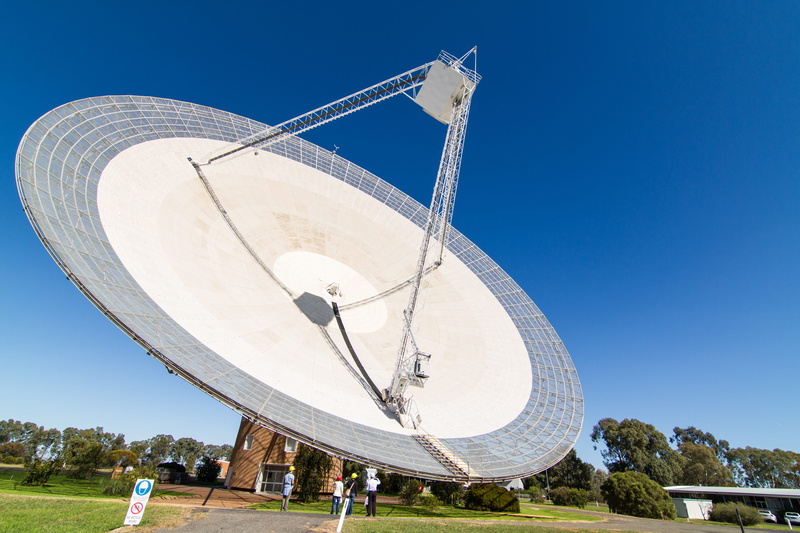 space, global communications, telescope, sunny, 5K, antenna - aerial, tower, technology, dish, radiotelescope, wireless technology, csiro parkes radio telescope visitors centre