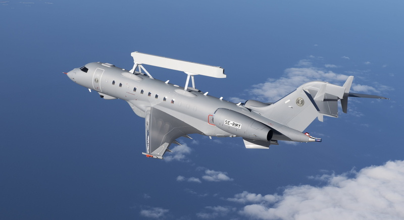Bombardier Global 6000, 4K, The Erieye Radar, You CAN, AWACS