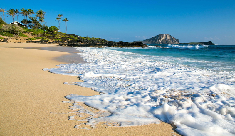 ocean, hawaii, beach, pacific, oahu, makapuu, 1080P