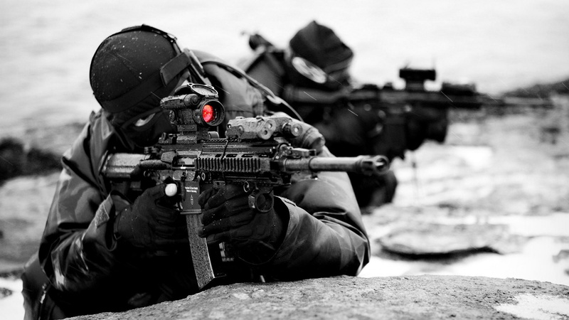 soldier, automatic rifle, man, serviceman, gun, machine gun, firearm, autoloader, weapon, male, rifle, person, 1080P, worker, automatic firearm, military