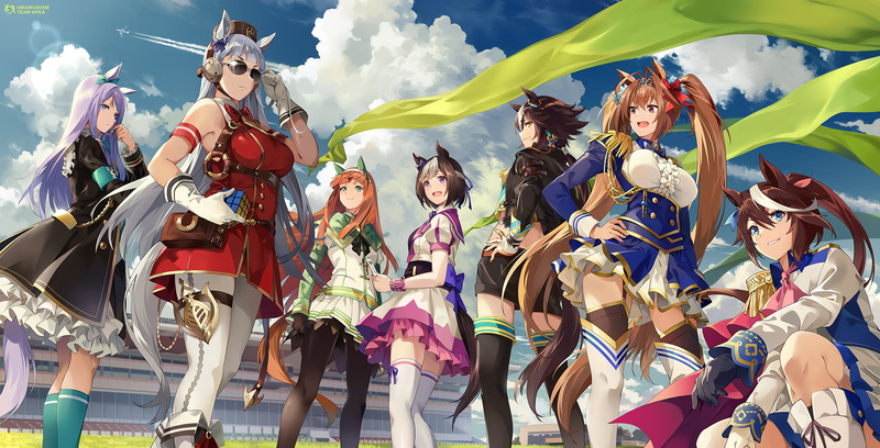 anime, anime girls, Uma Musume Pretty Derby, 720P
