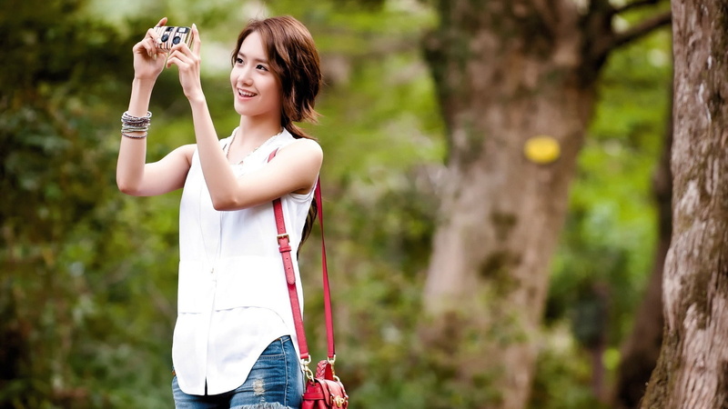 1080P, Nature, Korean, Girl, SNSD, Girls Generation, Beauty, Music, Yoona, Asian, Kpop, Outside