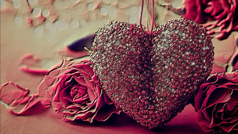 cute, rose, flowers, art, pretty, movie, beautiful, 1080P, mood, love, pink