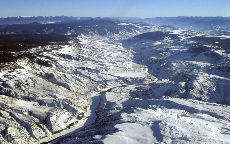 beauty in nature, aerial view, nature, snow, tranquility, bird perspective, mountain ridge, landscape, plateau, mountain peak, mountain range, scenics - nature
