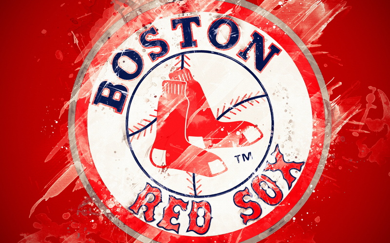 Baseball, Logo, MLB, Boston Red Sox, 4K