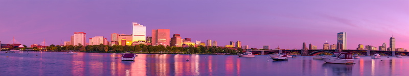 5K, water, financial district, architecture, building, no people, pink color, landscape, sky, panorama, nautical vessel, sunset, built structure, cityscape