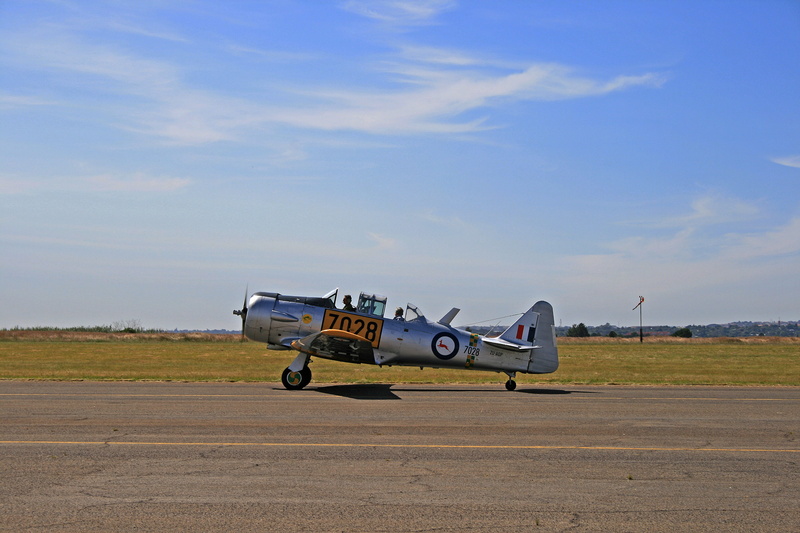 military, field, transportation, fixed wing, military airplane, stationary, Aircraft, road, tarmac, Airplane, saaf museum, airport, army, side view, harvard aircraft