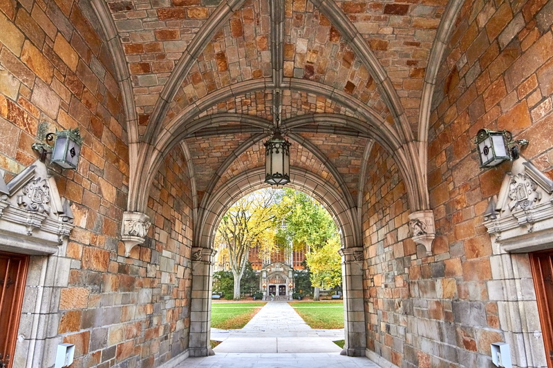 diminishing perspective, law, the way forward, the past, built structure, building exterior, university, place of worship, ceiling, brick, outdoors, united states