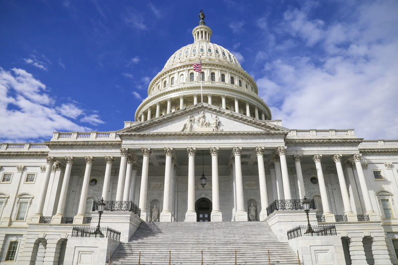 the past, courthouse, usa, 5K, building exterior, daytime, government, low angle view, capital, cloud - sky, city, no people, neo-classical, staircase
