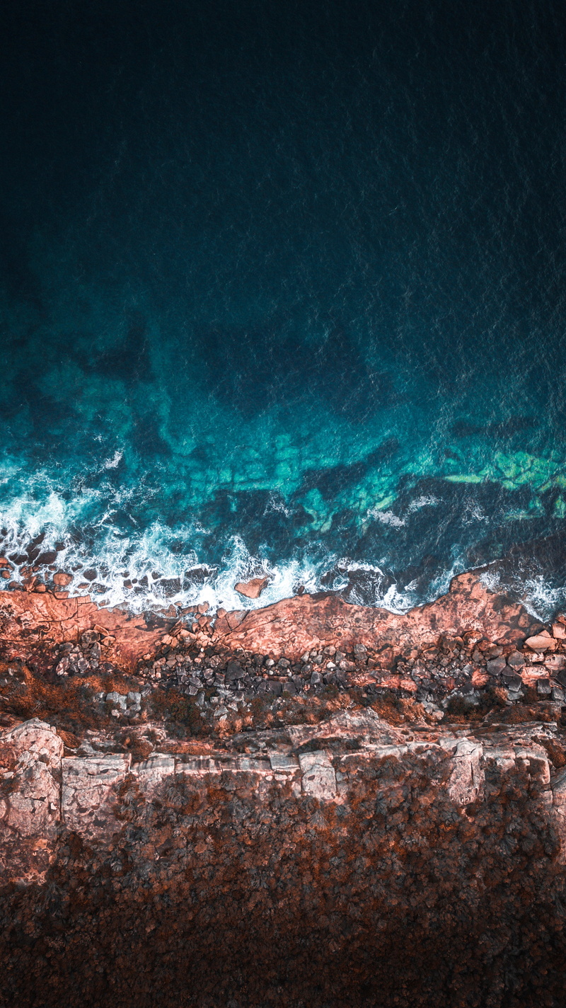 night, motion, shore, textured, australia, land, nature, ocean, outdoors, cracked, sea, water, tranquility, old, 4K, backgrounds, tranquil scene, manly