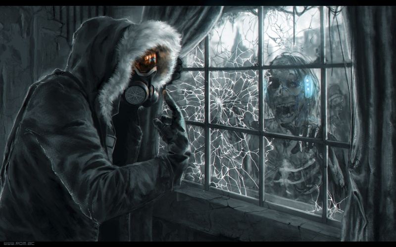 futuristic, sci-fi, gasmask, mask, 1080P, gas, romantically, scary, fiction, technics, apocalyptic, dark, comic, creepy, science, horror